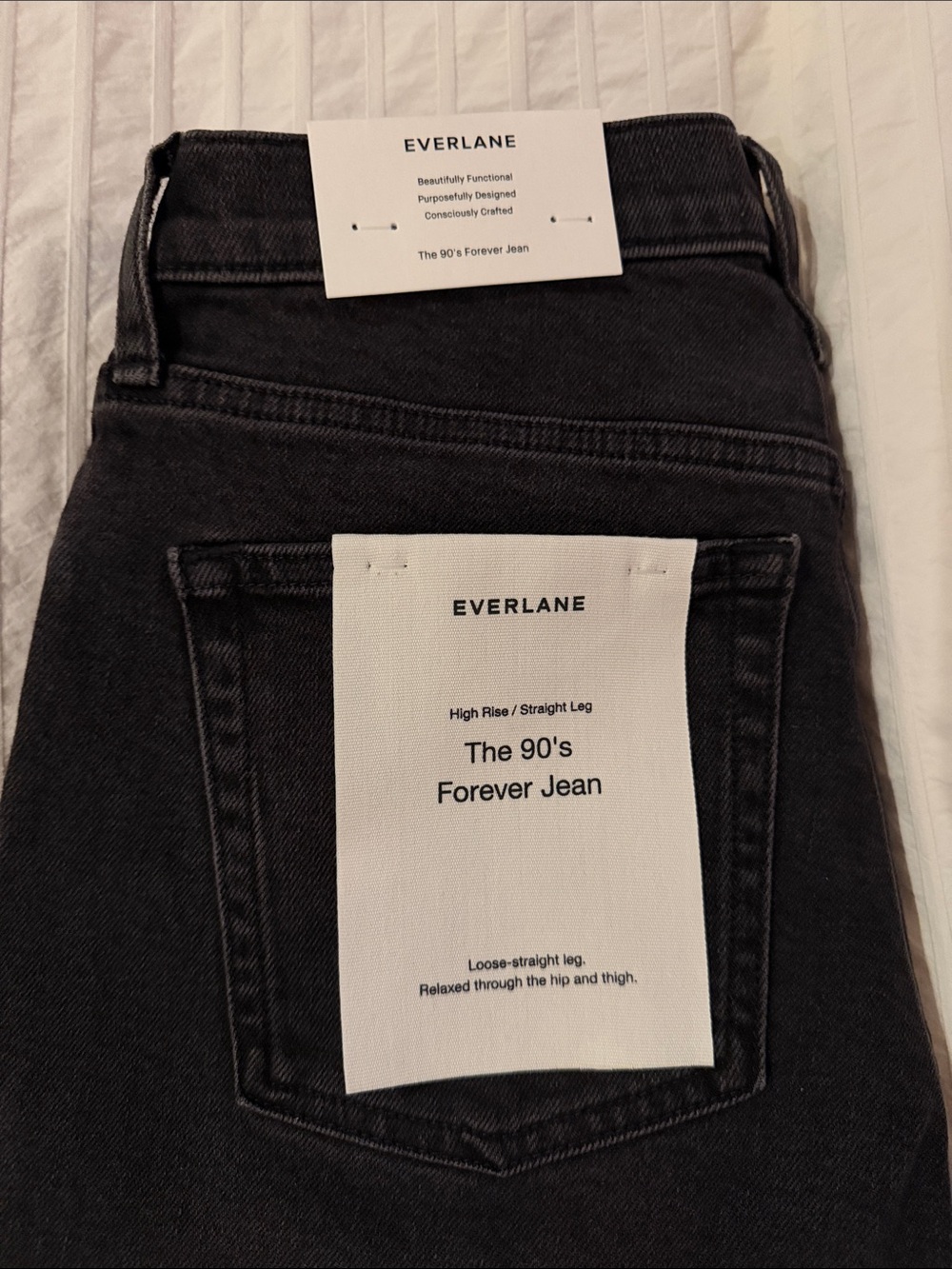Everlane Black The 90’s Forever Jean